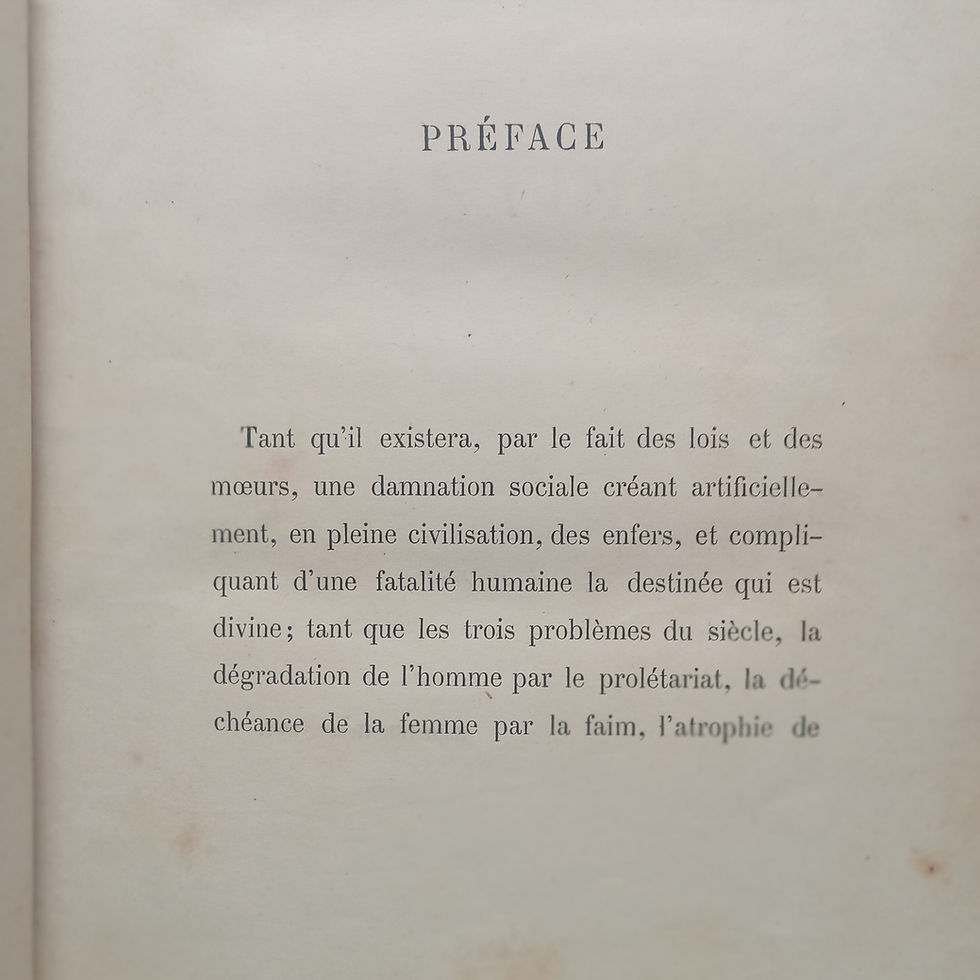 Thumbnail: HUGO Victor  « Les Misérables » - 1862