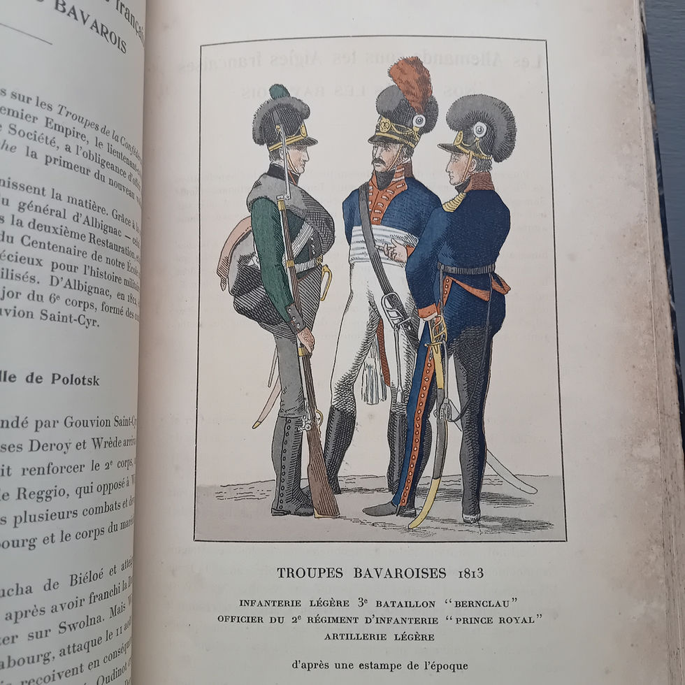 Thumbnail: CARNET DE LA SABRETACHE – REVUE MILITAIRE RÉTROSPECTIVE » 1909
