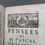 Thumbnail: PASCAL « Pensées sur la religion et sur quelques autres sujets » - 1670