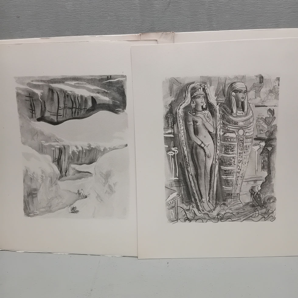 Miniature : GAUTIER Théophile « Le roman de la momie » - Illustré par UZELAC