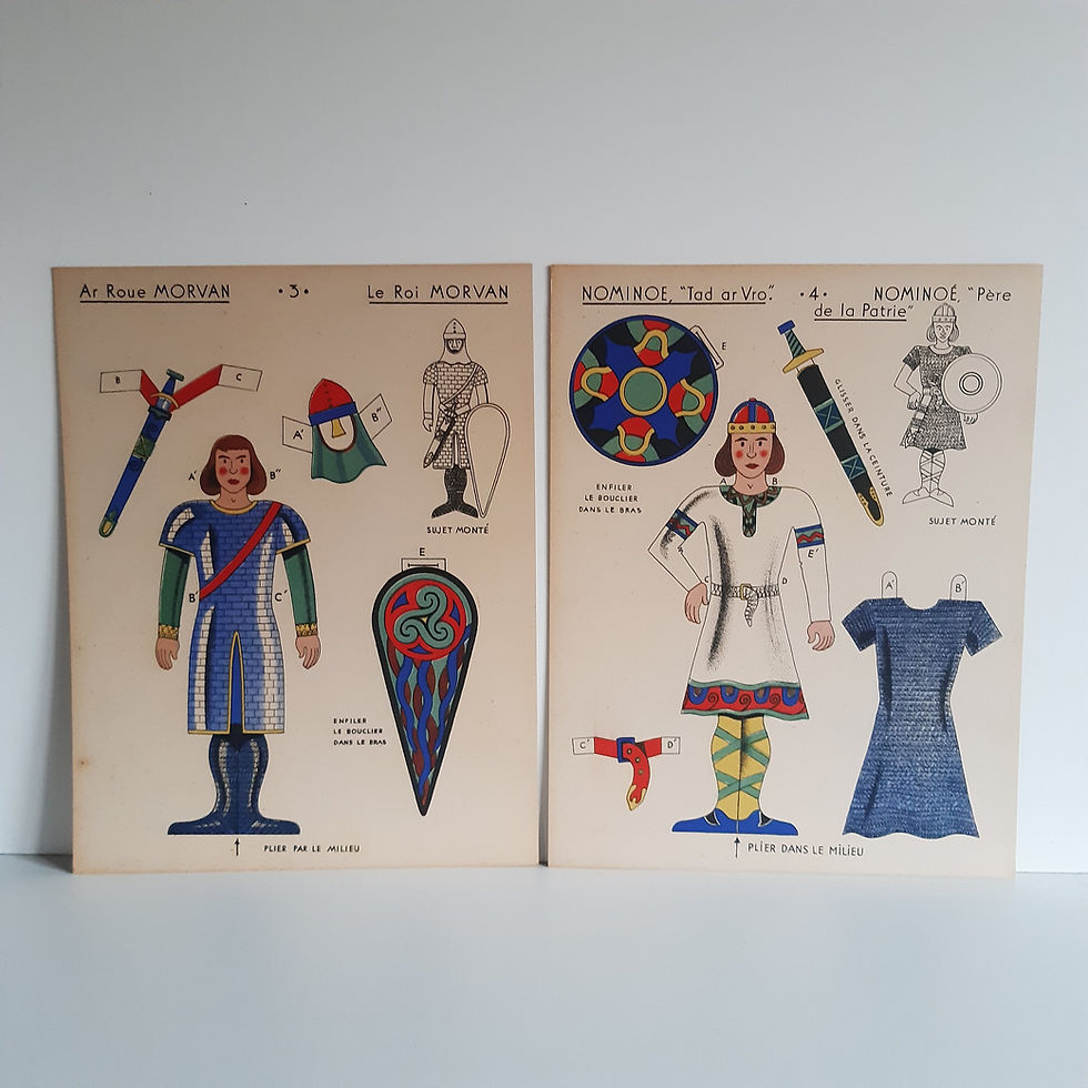 Miniature : FOURIC Y.ROBIN J. « Tud vras va Breiz – Les Jeux d'Ololê »