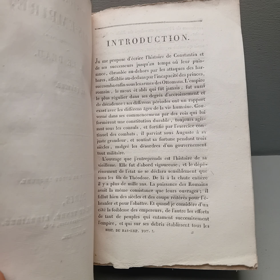 Thumbnail: LE BEAU Ch. « Histoire du Bas-Empire, commençant à Constantin-le-Grand »