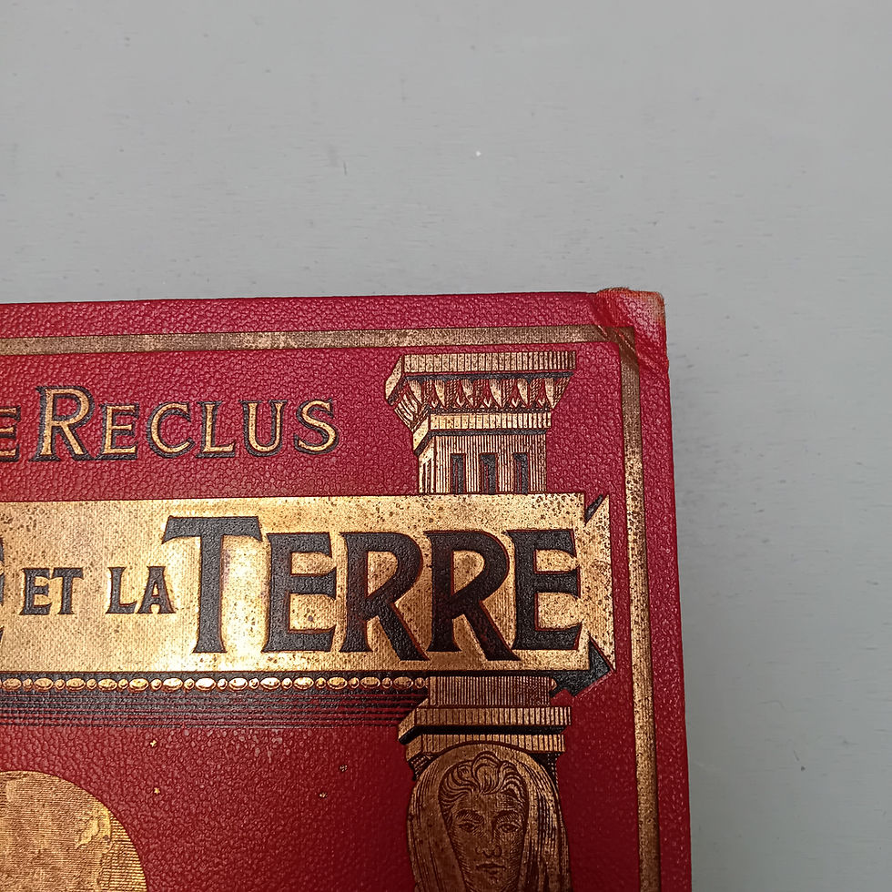 Miniature : RECLUS Élisée « L’Homme et la Terre » - 6 volumes