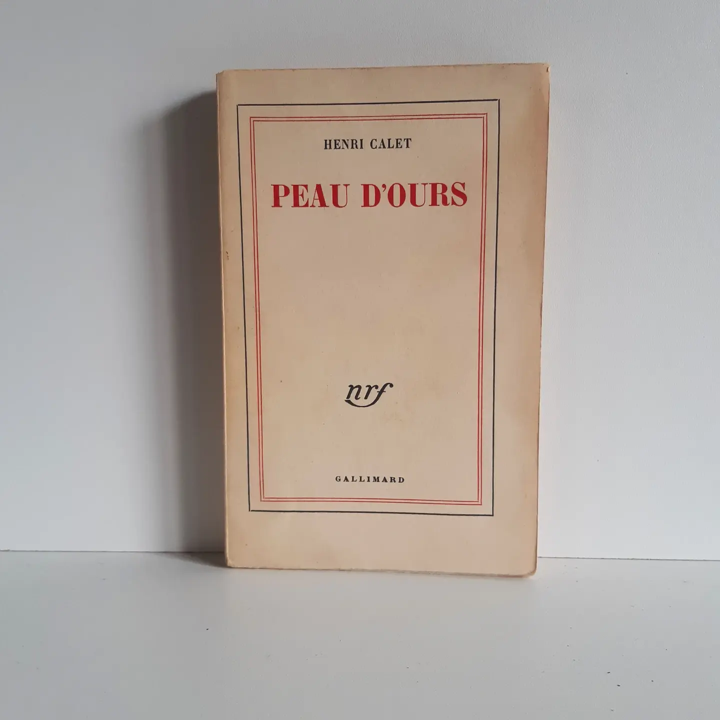 CALET Henri « Peau d'ours »