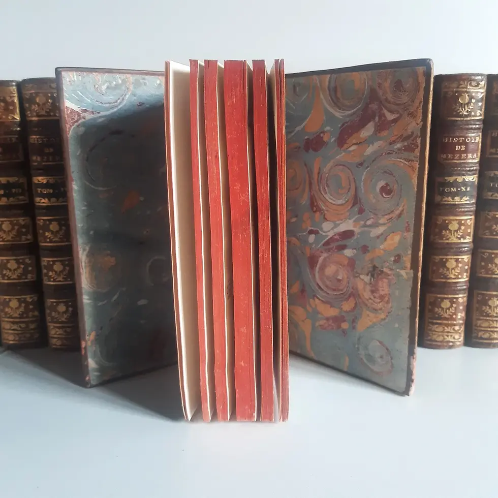 Miniature : MEZERAY F.E. de "Abrégé chronologique de l'histoire de France"