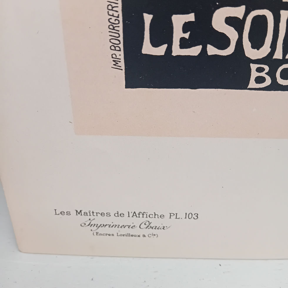 Miniature : LES MAÎTRES DE L'AFFICHE – GRÜN « Café Riche : Où la mènent-ils ? Au violon »