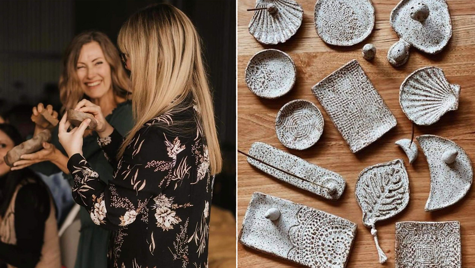 TOOWOOMBA Learn how to make 2 3 functional pottery pieces! Sip 'n