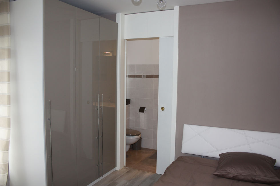 Chambre avec terrasse & sdb privée