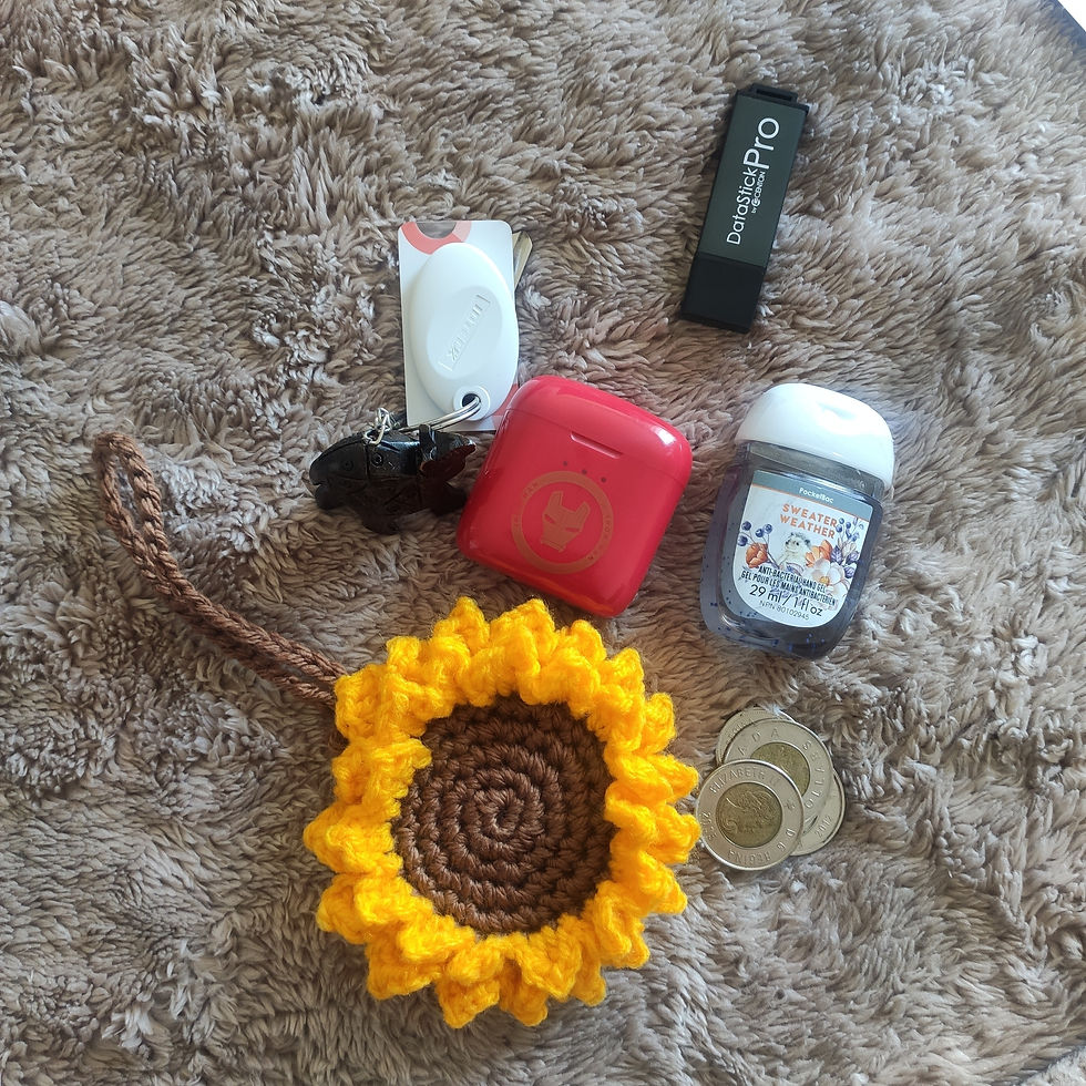 Thumbnail: Sunflower Bag Charm