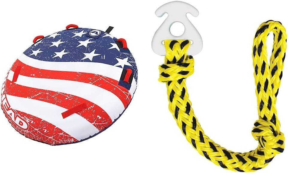 Thumbnail: Sportsstuff Stars & Stripes | Towable Tube for Boating with 1-4 Rider Options
