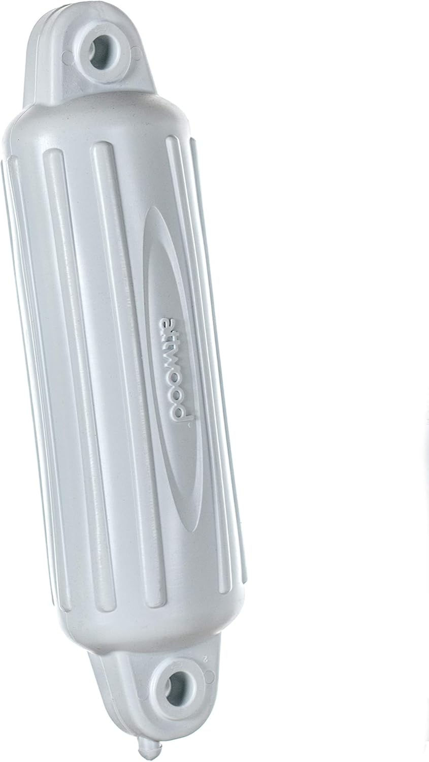 Thumbnail: Attwood 9356D1 Softside Oval Boat Fender with Thick-Wall Reinforced Eye Ends