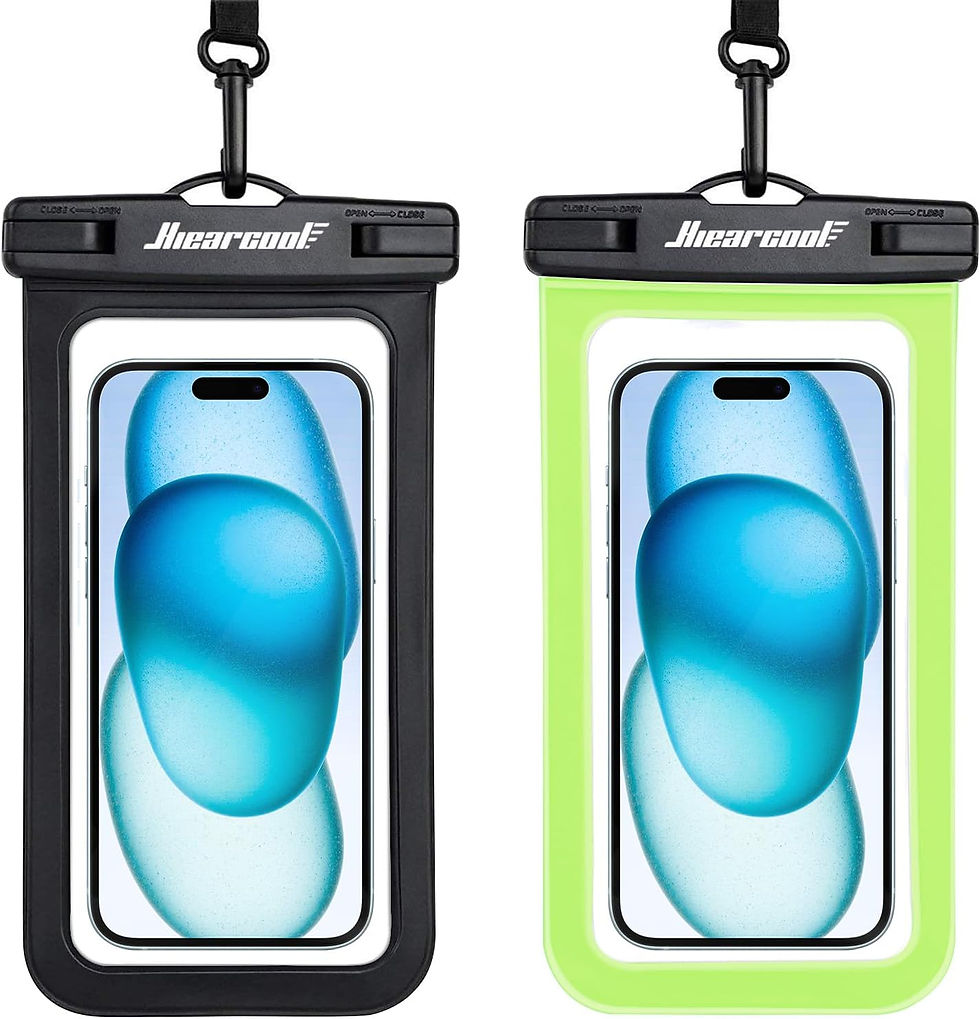 Thumbnail: Hiearcool Waterproof Phone Pouch, Waterproof Phone Case for iPhone 16 15 14 13 