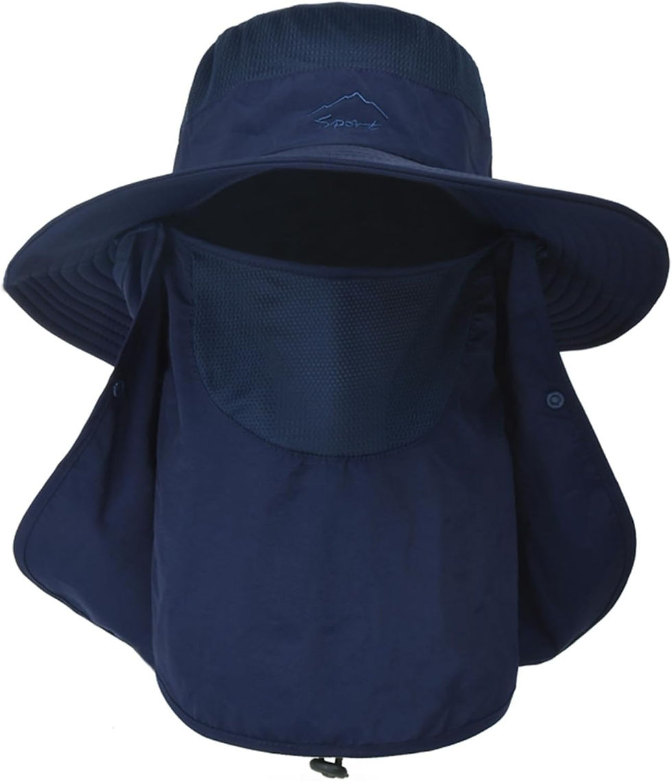 Thumbnail: Sun Hats for Men Women Fishing Hat UPF 50+ Breathable Wide Brim Summer UV Prote