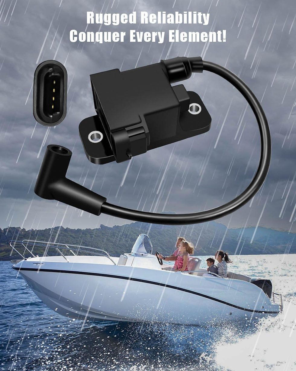 Thumbnail: 3Pcs Outboard Ignition Coil CDM Module Fit For Mercury 30-300HP Force 40HP 50HP