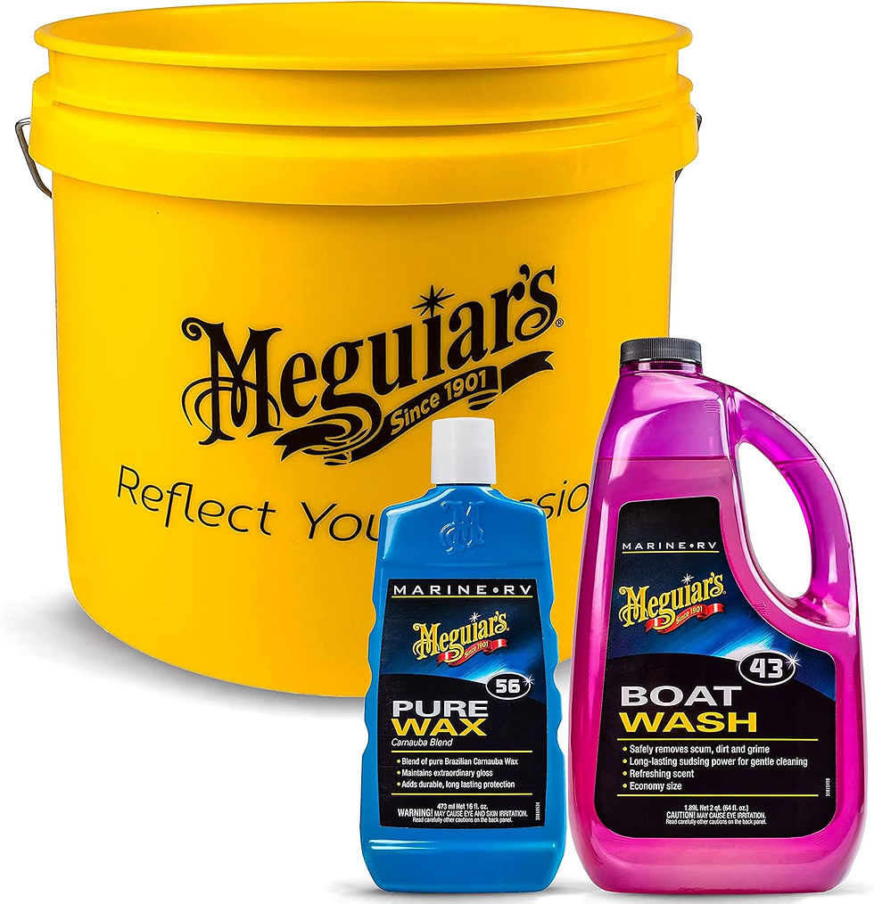 Thumbnail: Meguiar's M43 Marine/RV Boat Wash, pH-Balanced Boat/RV Wash for Protecting Fibe