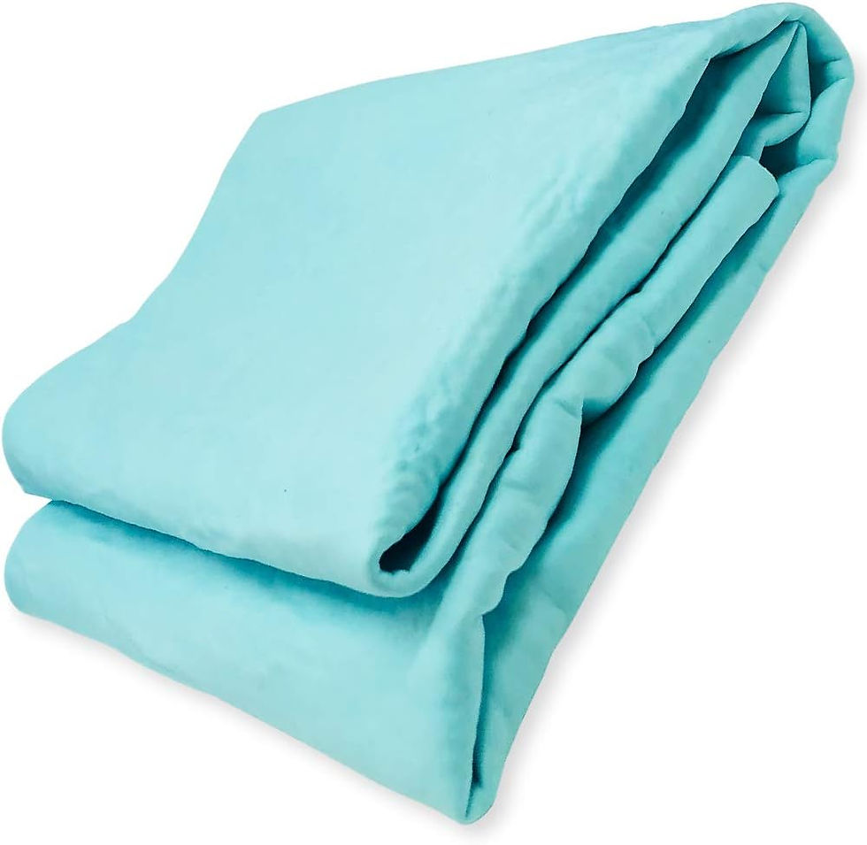 Thumbnail: Super Absorbent Towels, Synthetic Chamois Cloth for Car and Boat Drying, Smooth