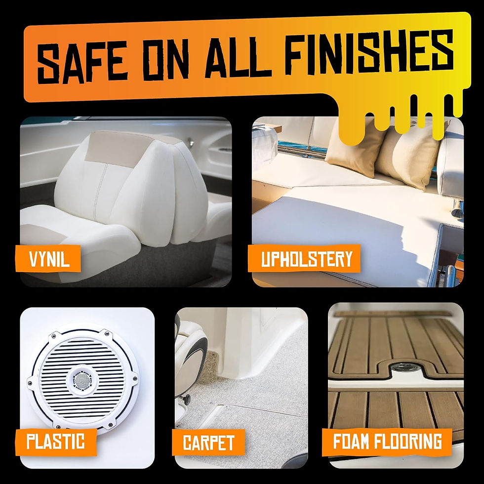 Thumbnail: Boat Juice 2in1 Interior Boat Cleaner & Protectant Spray | Vinyl Boat Seat Clea