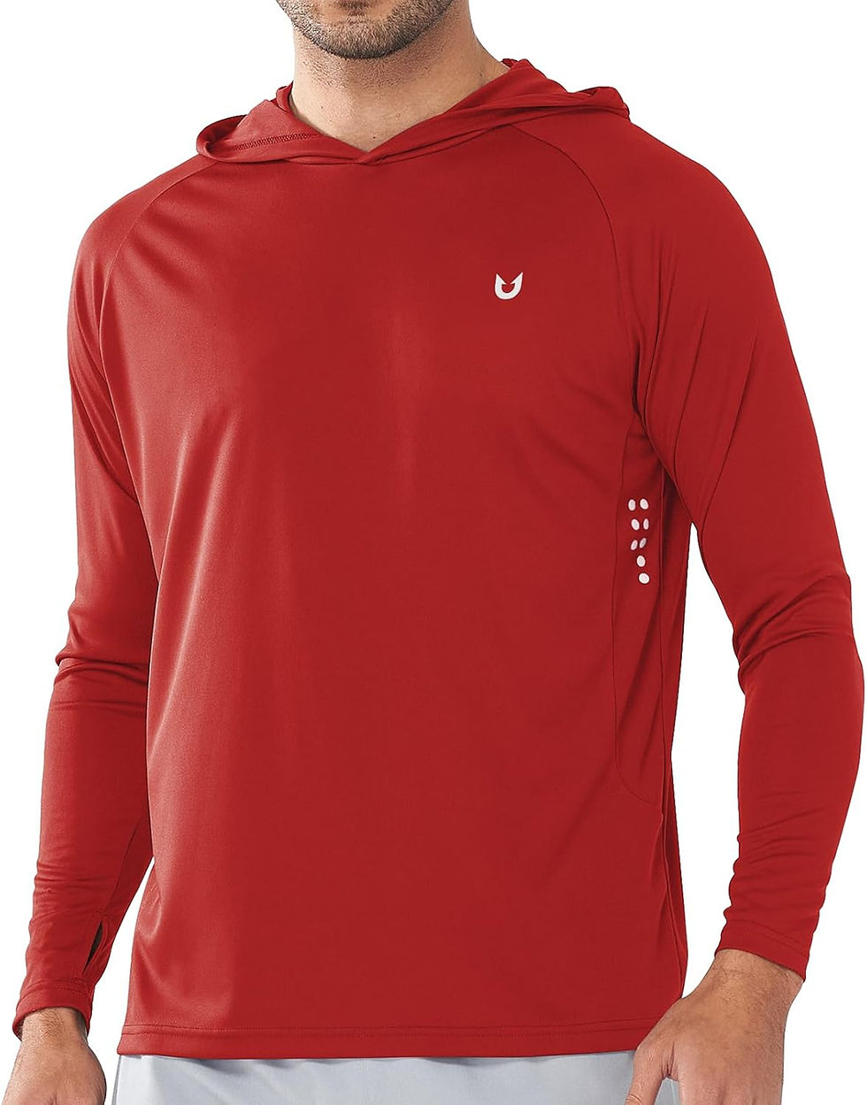 Thumbnail: NORTHYARD Men's UPF 50+ Hoodie Shirts Long Sleeve Sun Protection Fishing Swim L