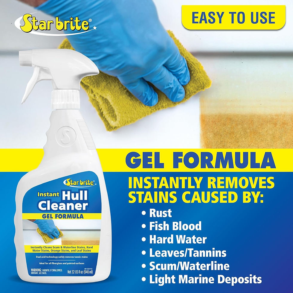 Thumbnail: STAR BRITE Instant Hull Cleaner - 32 Oz Gel Spray - Easily Remove Stains, Scum 