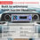 Thumbnail: Pyle Marine Bluetooth Stereo Radio - 12V Single DIN In-Dash Receiver for Boat A