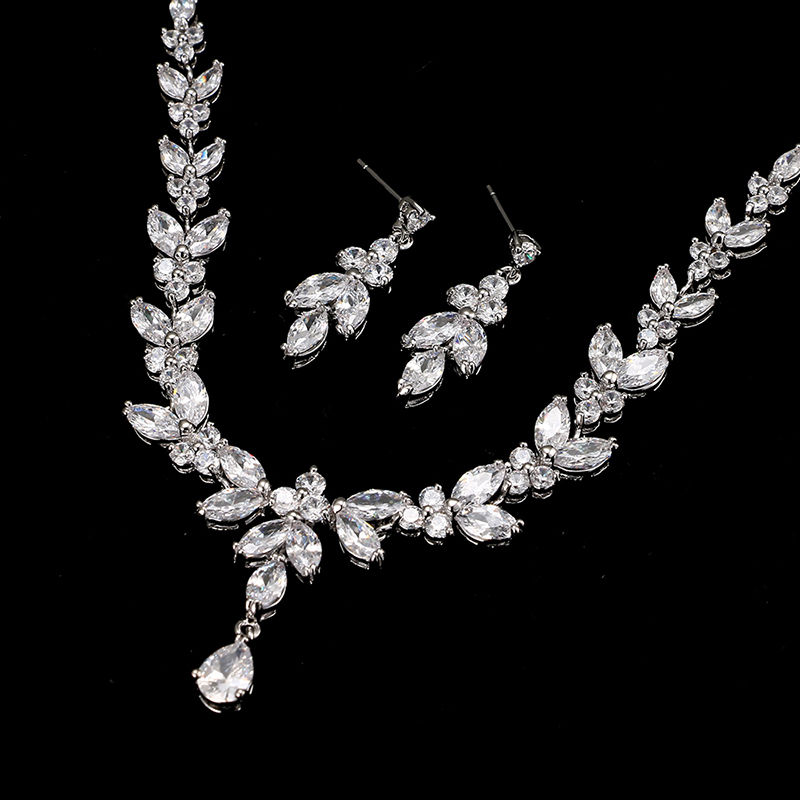 Thumbnail: Emmaya Exquisite Jewelry Sets For Women Wedding Party Accessories Cubic Zircon S