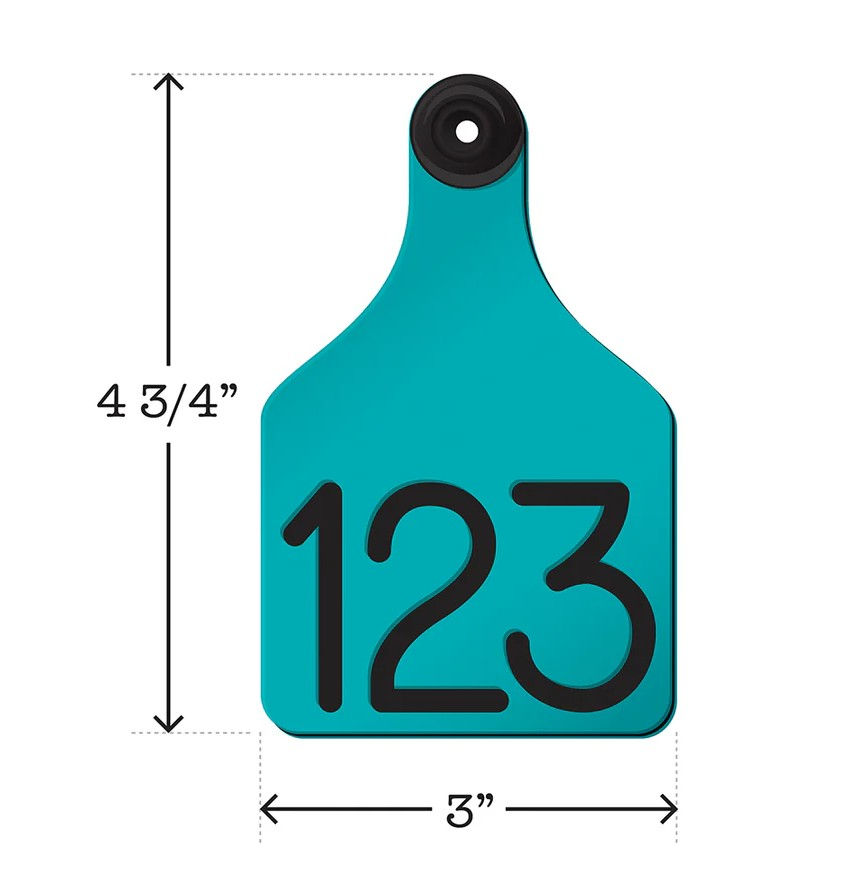 Thumbnail: Engravable Universal Large Cow Tag 