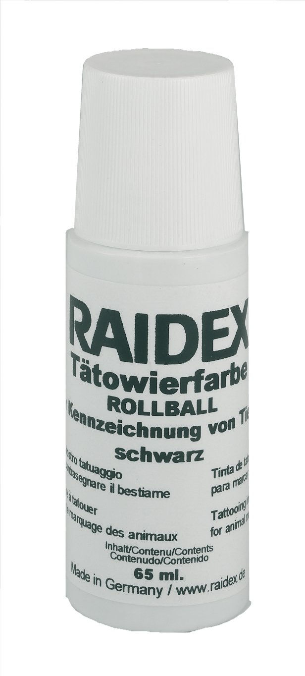 Raidex Tattoo Ink Roll On 65ml