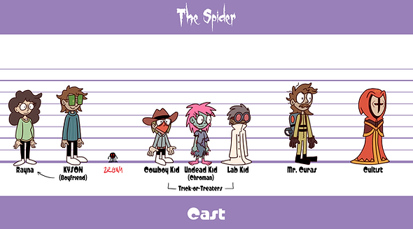 The Spider Cast