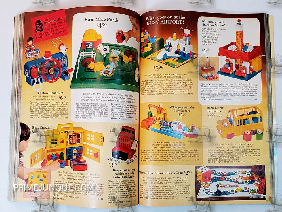 Thumbnail: Sears Christmas 1972 Wishbook Catalog