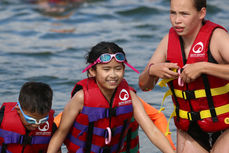 Alton Water, Halstead Swimming Club, Inflatable Park, Water Park, Canoeing, 