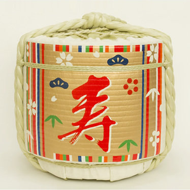 空の酒樽②五食瀧島（お祝い）