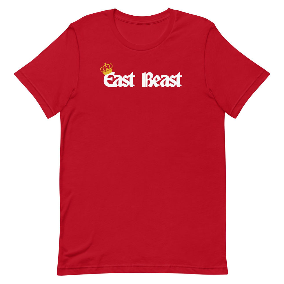 Thumbnail: East Beast Short-Sleeve Unisex T-Shirt