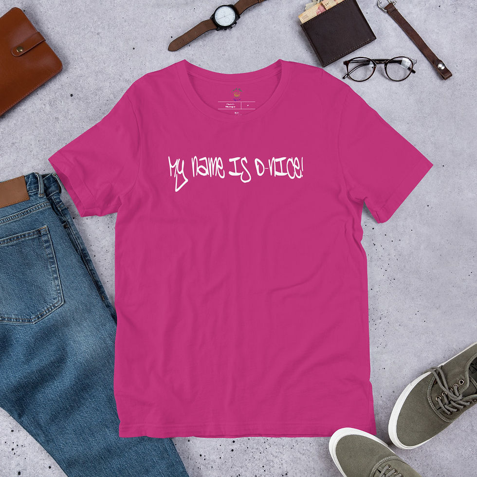 Thumbnail: My Name is D-Nice Essence Fest Short-sleeve unisex t-shirt