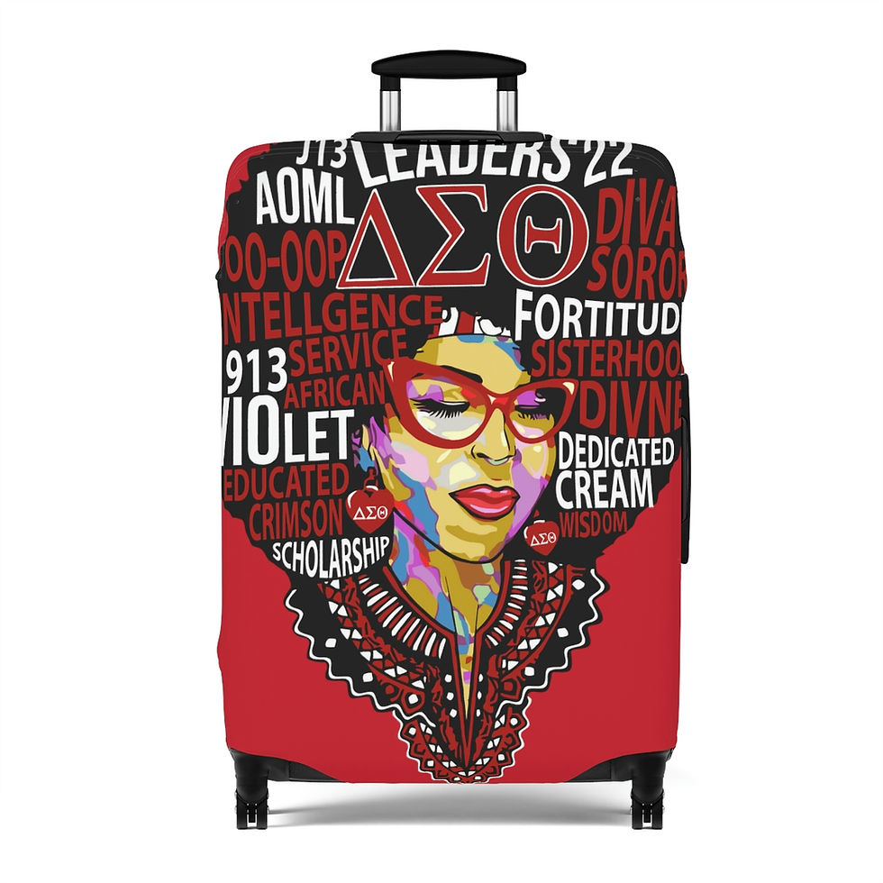 Thumbnail: Delta Diva Red Luggage Cover