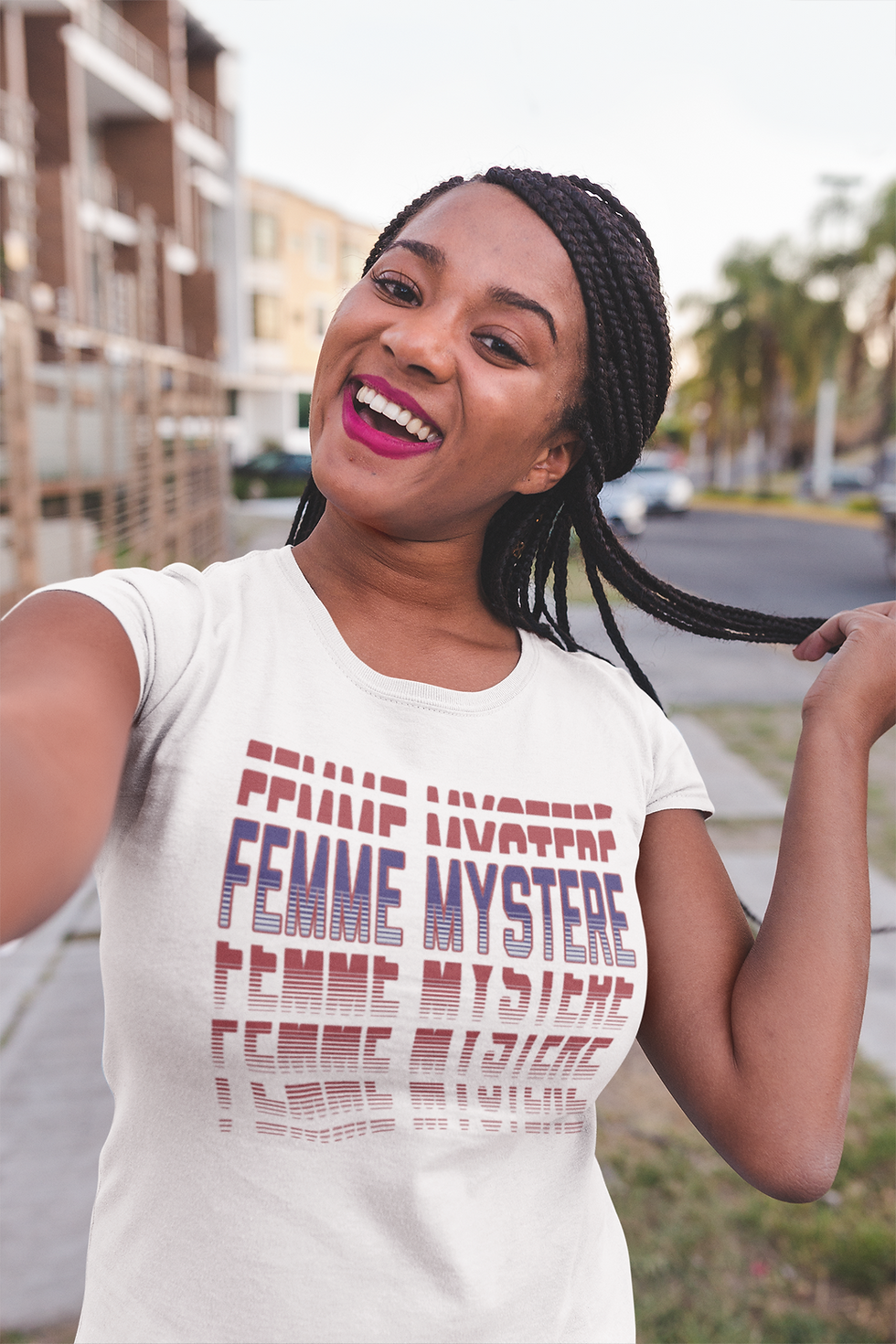 Femme Mystere Repeat Unisex t-shirt