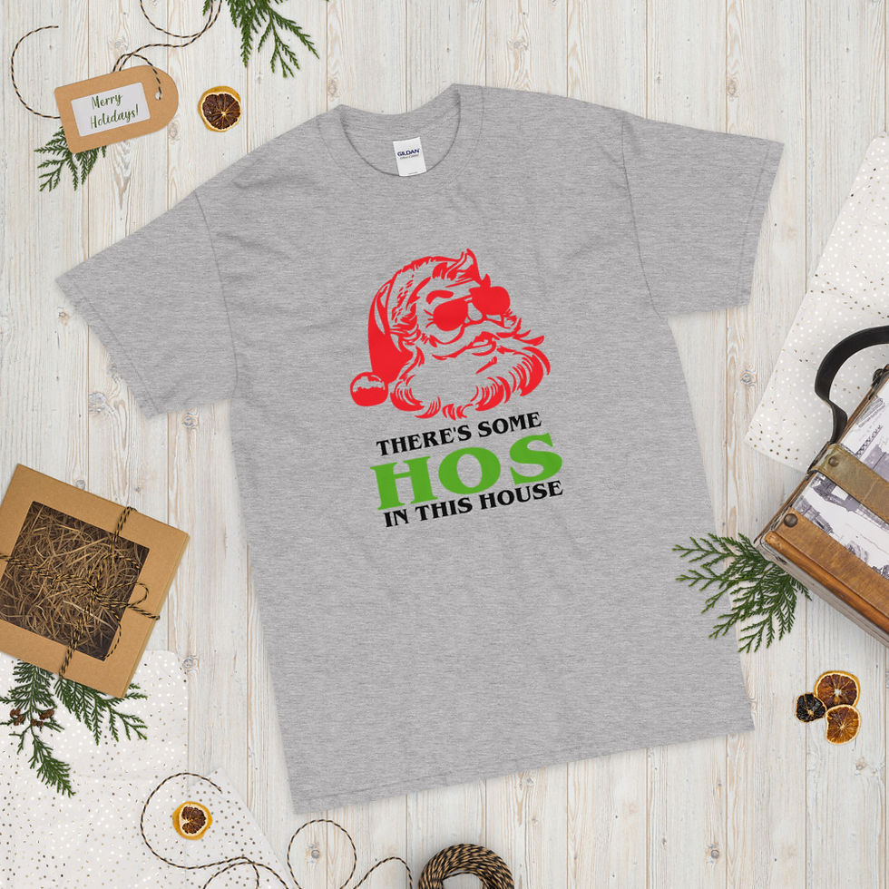 Thumbnail: There's Some Ho's In This House Shirt Short Sleeve T-Shirt 