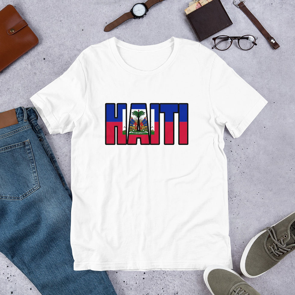 Thumbnail: Haiti Unisex t-shirt 