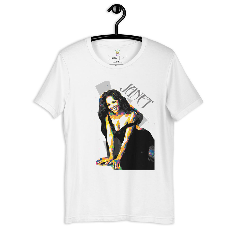 Thumbnail: Janet Essence Fest Short-sleeve unisex t-shirt