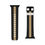 Thumbnail: Black & Gold Watch Band for Apple Watch