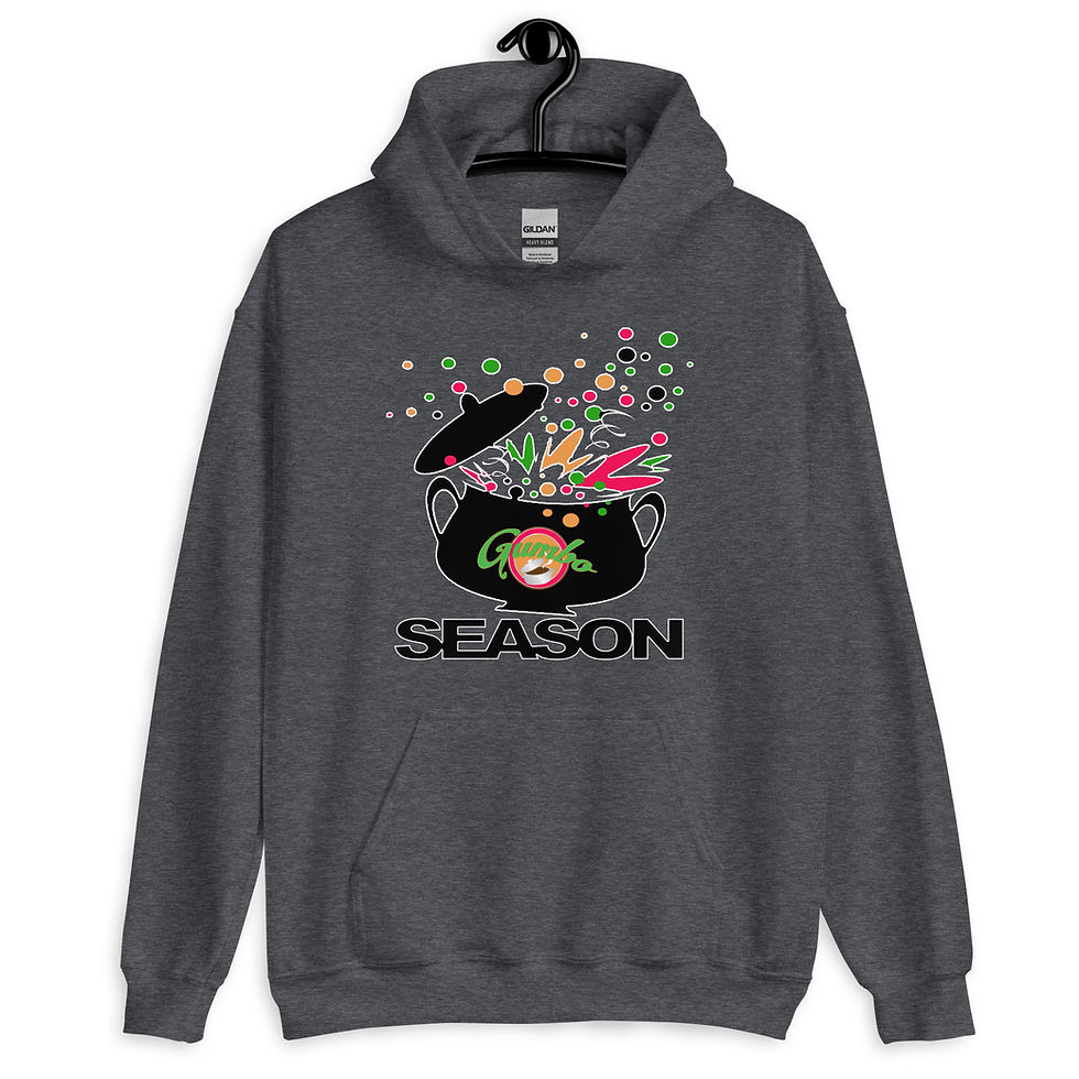 Thumbnail: Gumbo Season Unisex Hoodie