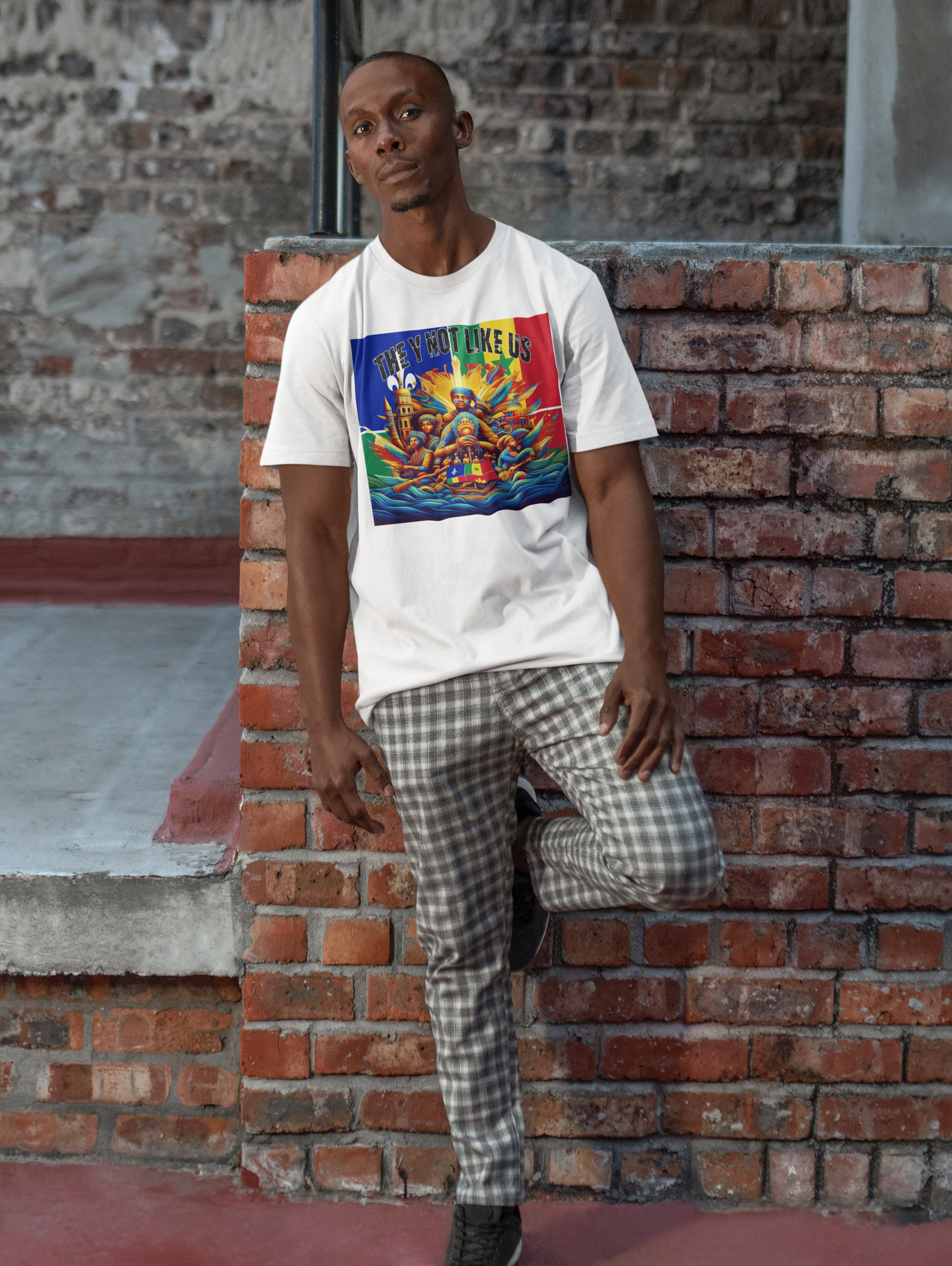 Creole They Not Like Us Unisex t-shirt