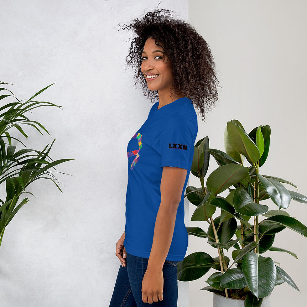 Thumbnail: CR Heart-Shaped Pop Art Short-Sleeve Unisex T-Shirt