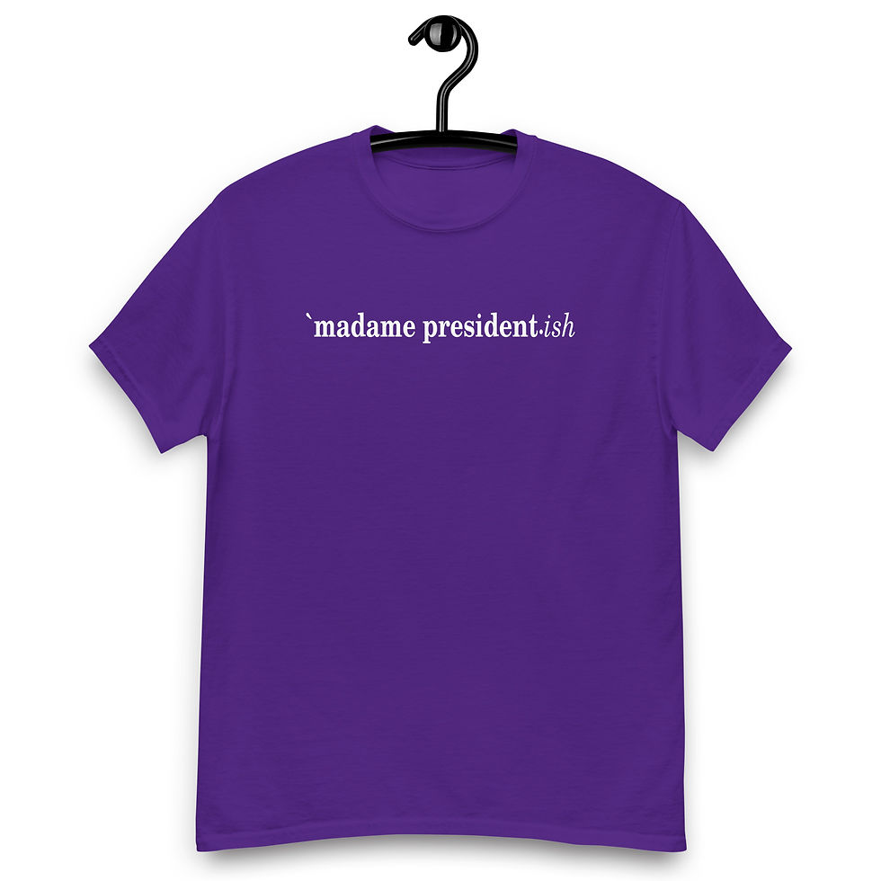 Thumbnail: madame president-ish Unisex classic tee