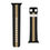Thumbnail: Black & Gold Watch Band for Apple Watch