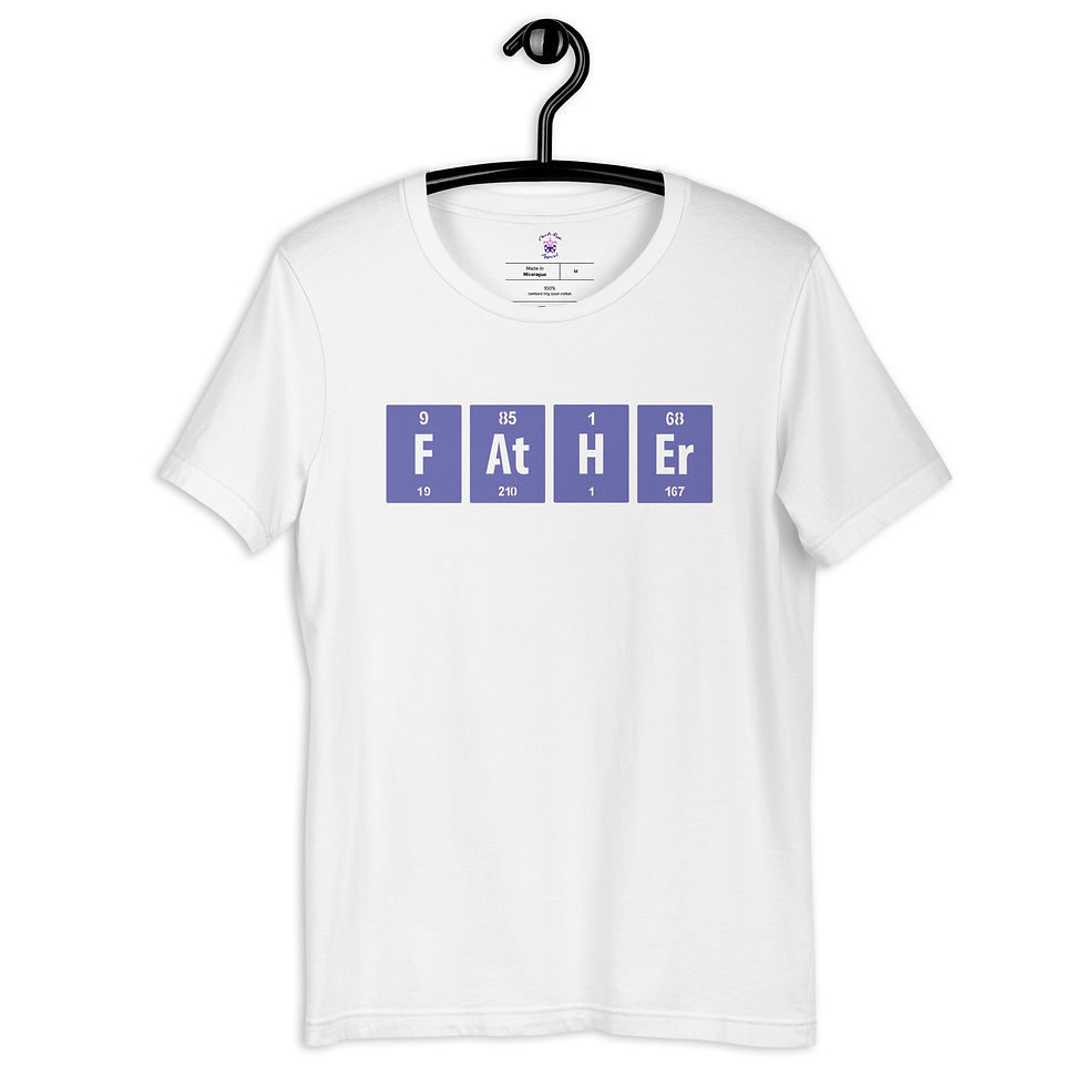 Thumbnail: FATHER Periodic Table Unisex t-shirt 