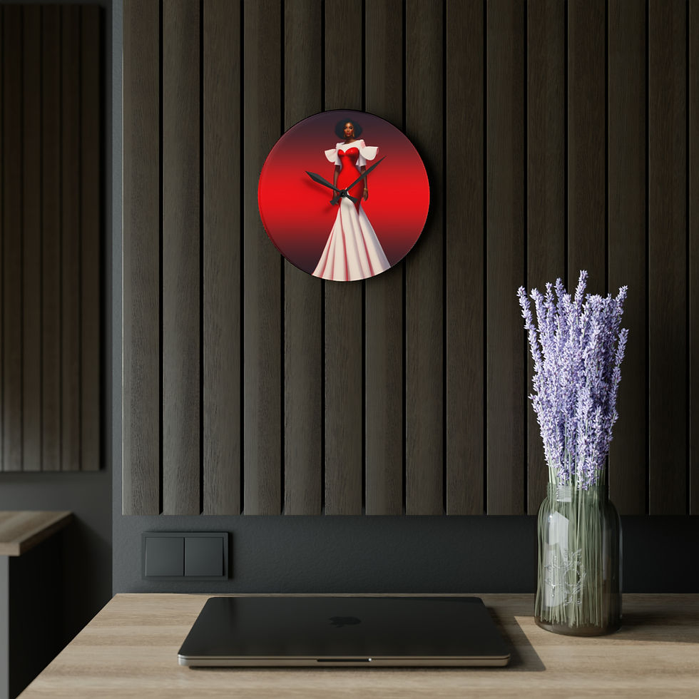 Thumbnail: Beautiful DST Acrylic Wall Clock
