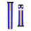 Thumbnail: Kennedy Blue & Gold Watch Band for Apple Watch 