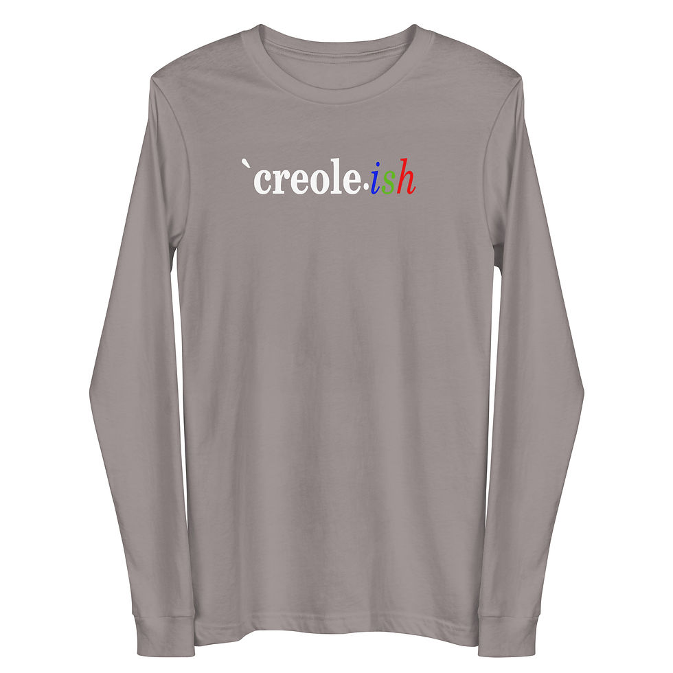 Thumbnail: 'creole•ish Unisex Long Sleeve Tee