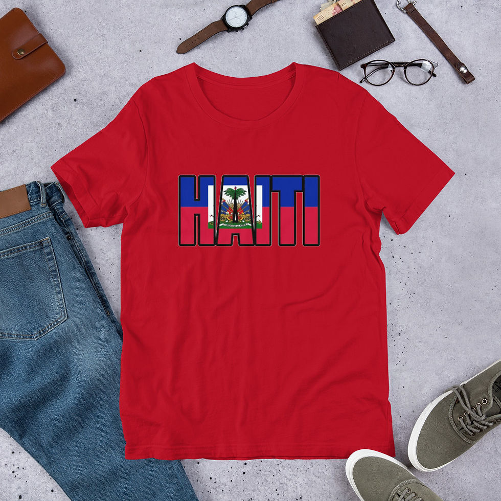 Thumbnail: Haiti Unisex t-shirt 