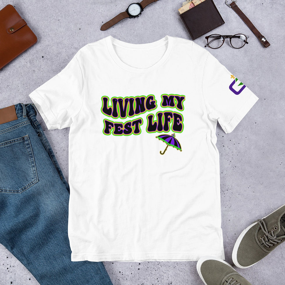 Thumbnail: Living my Fest Life Unisex t-shirt